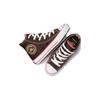 Кеды Converse Chuck Taylor All Star High PS Willy Wonka x Converse с принтом «Шоколадный капельный» Детские Коричневый Вельвет-Коричневый Мульти A08155C