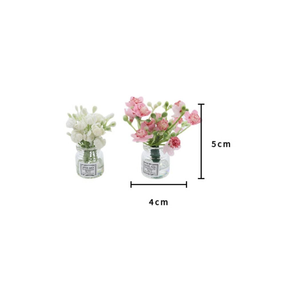 Ваза Babysbreath Jasmine Mini Car Accessories Красивые украшения для консоли Подарки для автомобиля