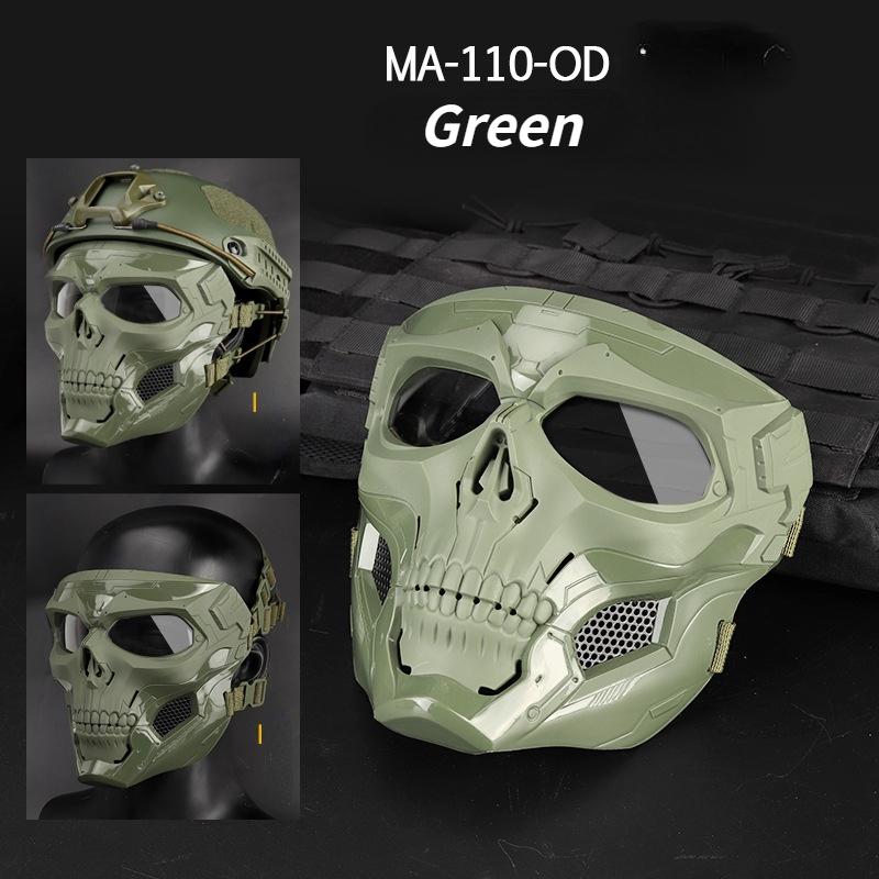 Тактические маски для пейнтбола с черепом, тренировочная маска для охоты и стрельбы на открытом воздухе, военные анфасовые защитные маски для страйкбола, боевые маски Cs Wargame