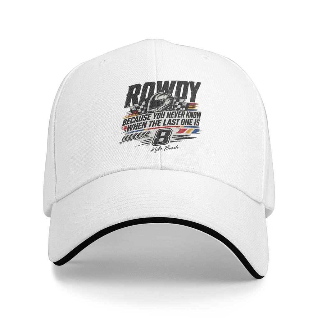 Number Kyle Busch Rip Baseball Caps Casual Sandwich Hats for Unisex Women Polyester Sun Hat Outdoor