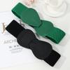 Women Casual Exquisite Elastic Belts Waist Strap Bowknot Waistband Waist Belts
