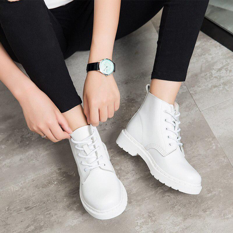 Autumn and Winter Soft Leather Ladies Ankle Boots All-match Ankle Boots
