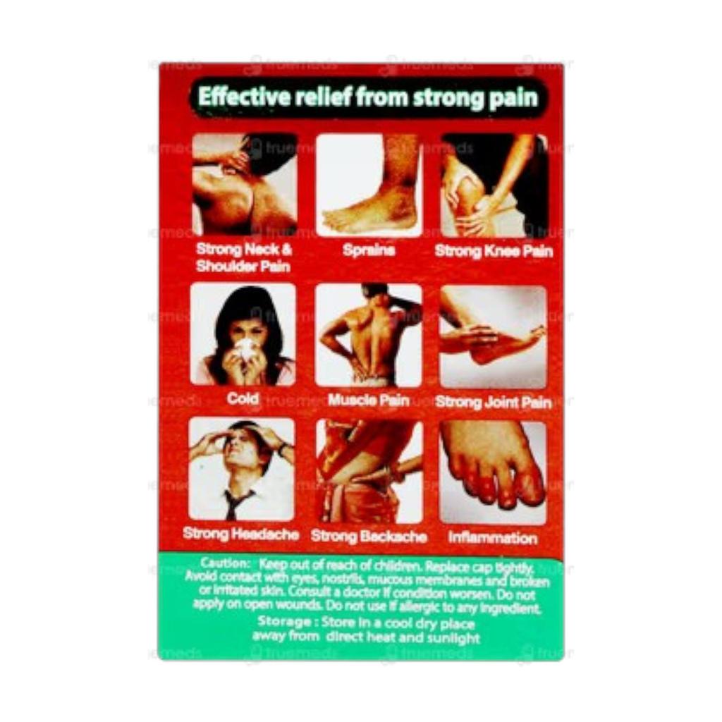 Zandu Balm Ultra Power 8 Ml x Pack Of 5 – Fast Pain Relief For Headache, Body Ache & Cold