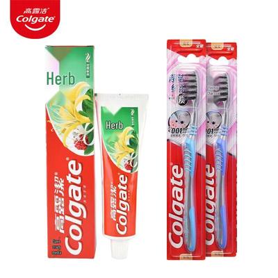 Набор зубной пасты и зубной щетки Colgate Herbal