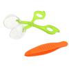 Nature Exploration Toy Kit for Kids Plastic Scissor Clamp & Tweezers Plant Insect Study Tool