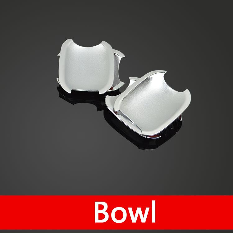 For Citroen C3 Mk2 Chrome Handle Covers Trim Set of 4PCS 2010-2016 Car Accessories Stickers Car Styling 2011 2013 2014 VT VTR+