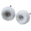 Thread Wool Felt Brush Buffer Polishing Felt Grinding Sanding Head Abrasive Buffing Wheel 3mm Shank