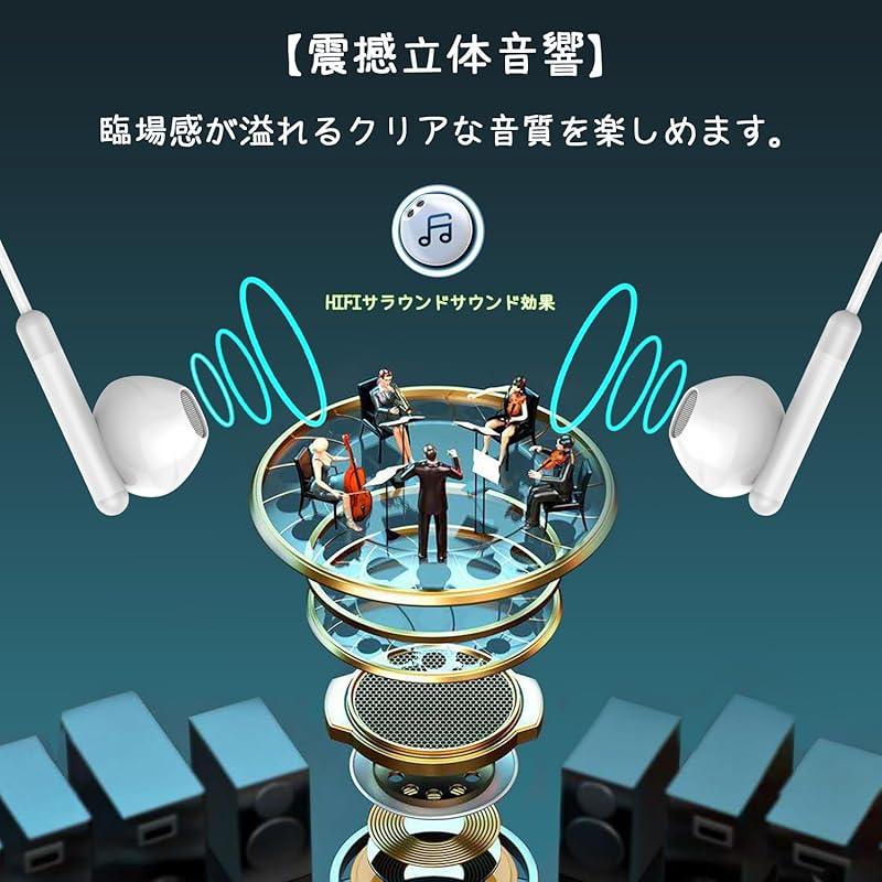 [2025 Eikokiwa проводные наушники 3,5 мм HIFI качество звука тяжелые басы с микрофоном регулировка громкости шумоизоляция технология очистки вызовов эргономичный