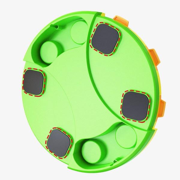 Maxley Puppy Nose Work Intelligence Развивающая игрушка-головоломка с едой, зеленая