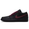 Air Jordan 1 Back To The Past Низкие Винтажные Баскетбольные Кроссовки Унисекс Черно-Красные 553558-043(Команда990-)