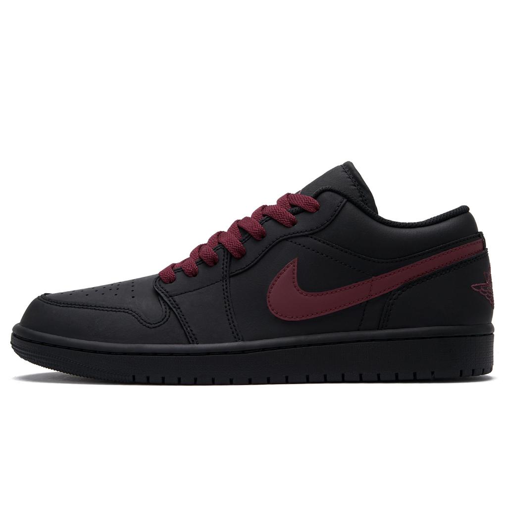 Jordan Air Jordan 1 Back To The Past Низкие Винтажные Баскетбольные Кроссовки Унисекс Черно-Красные 553558-043(Команда990-)