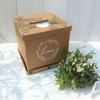 Cardboard Urn - ARTEMIO - We're Getting Married - 27 X 27 X 26 Cm - Party Decoration - Mixed