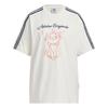 adidas Оригинальная футболка оверсайз Originals X Disney с кошкой Мари, удобная, универсальная, модная, мягкая, однотонная, с коротким рукавом, со спущенным плечом, KC3099