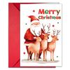 10 Cartoon Christmas Greeting Card Envelopes Set With A Variety Of Creative Christmas Greeting Cards