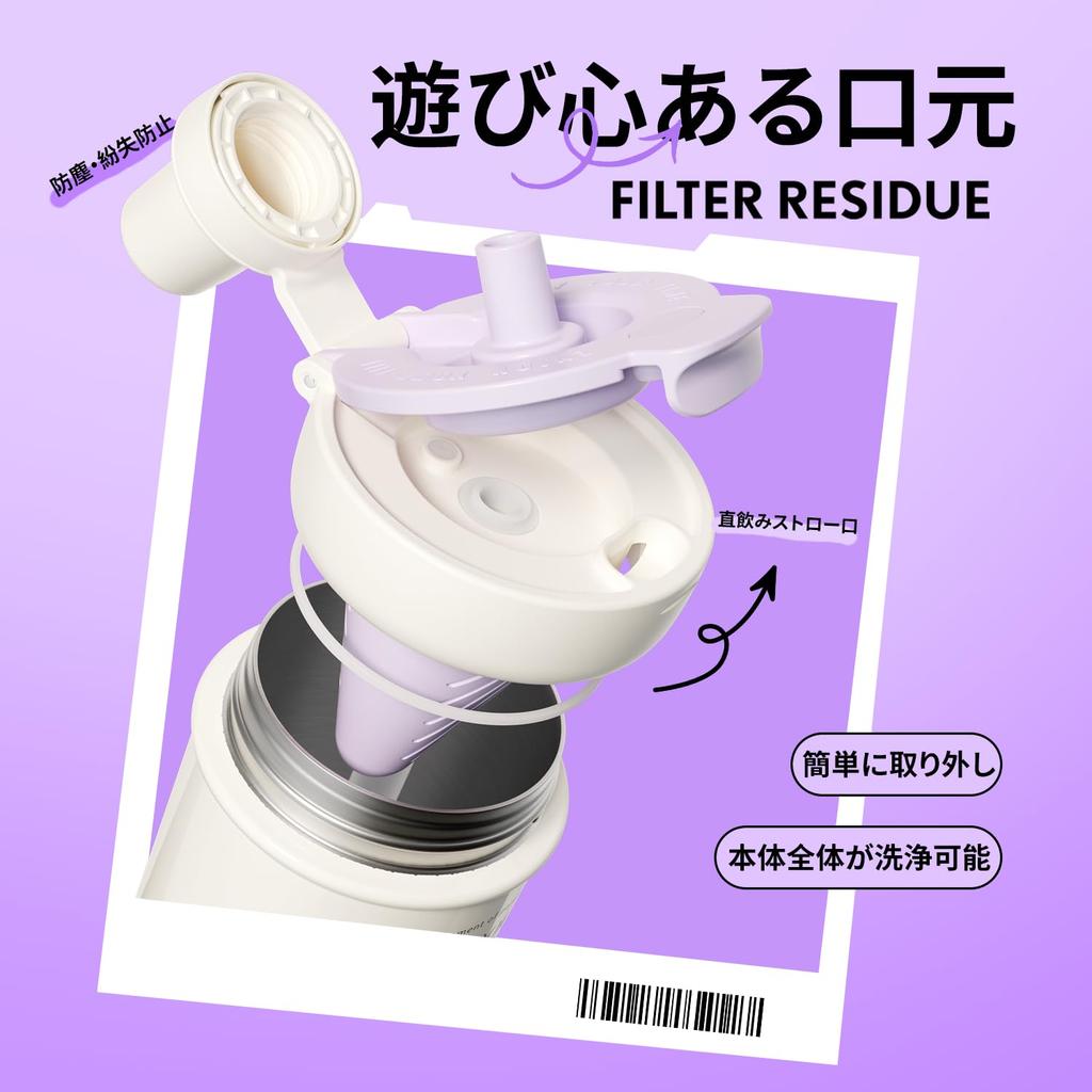 GOOM 600ml Insulated Stainless Steel Water Bottle Design with Vacuum Strap Tea Strainer Easy to and Perfect for Outdoor Activities (31603), 3-Way