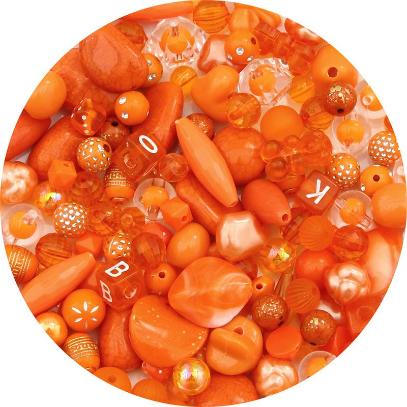 Baroque Style Acrylic Beads for DIY Bracelets and Accessories