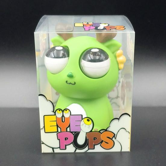 Игрушка-фиджет Творческий Забавный Глазной Яблоко Взрыв Сжимаемая Игрушка Форма Дракона Снятие Стресса Фиджет