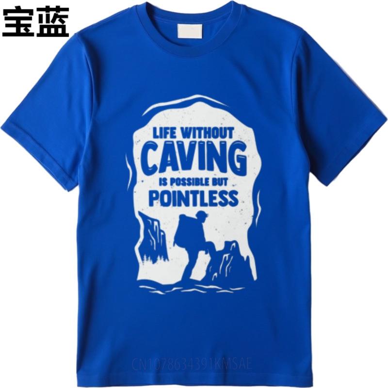 New Arrived For Him Crew Neck Tshirt Life Without Caving Is Possible But Pointless Classic Boys Teeshirt Soft Cotton Tee