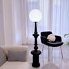 Ретро-роскошная напольная лампа с римской колонной и дистанционным диммированием