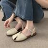 Baotou Sandals Women's 2025 New Summer Korean Version Mori Retro Fairy Style Casual Soft Flat Roman Shoes