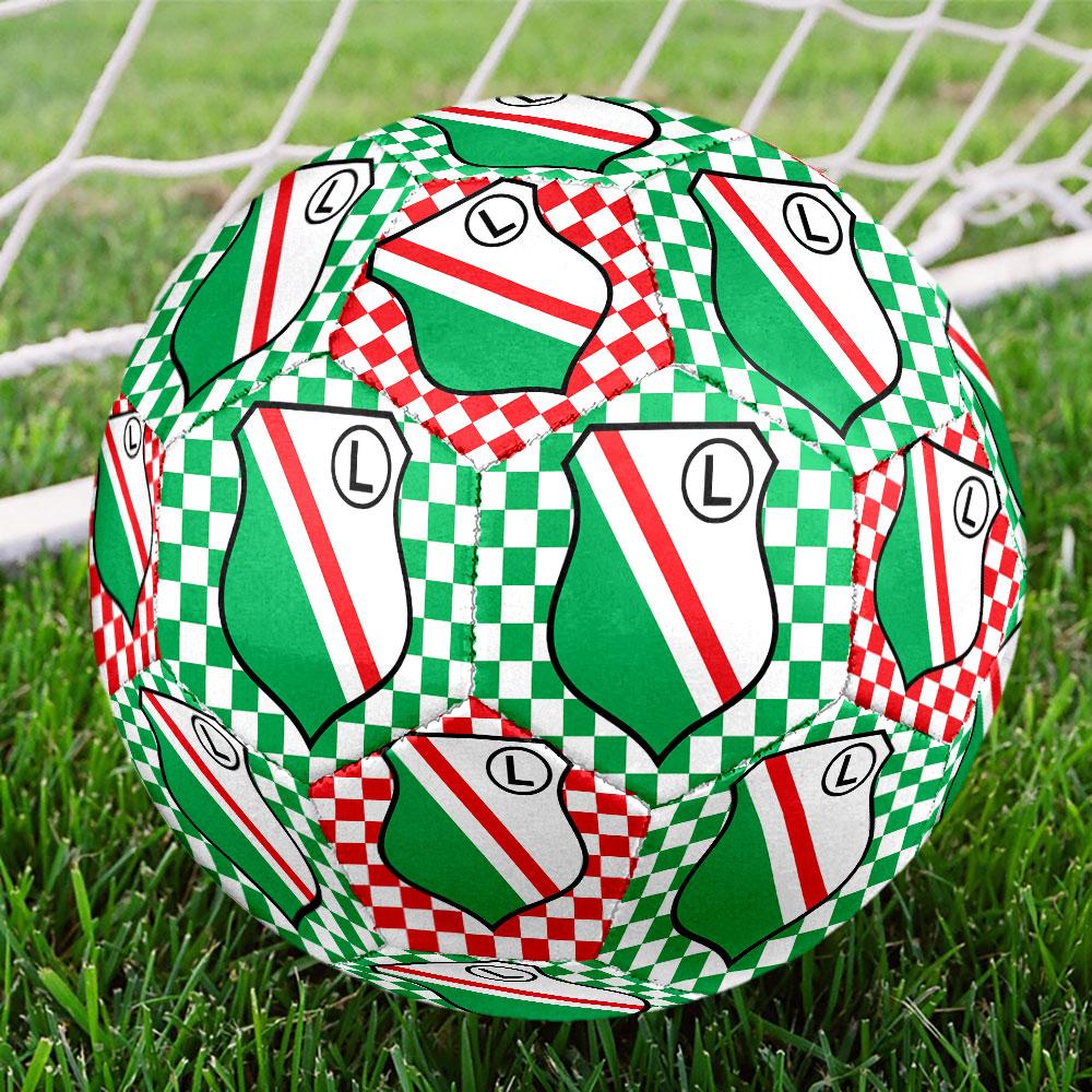 Legia Warszawafootball clubIndoor Size 5 Soccer Ball Colorful Machine Stitched PVC Competition Ready Durable High-Bounce