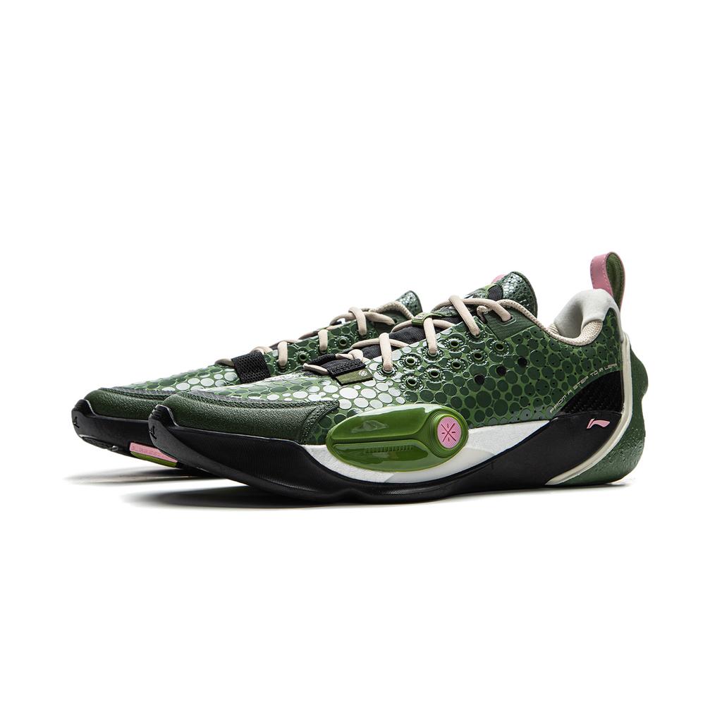 Li-Ning Way Of Wade All City 13 Green Stingray Men Sneakers White Black ABAV001-9