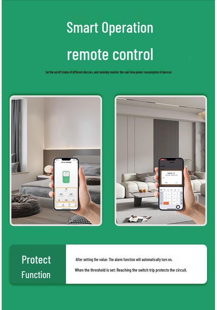 Tuya Smart WiFi Circuit Breaker with App Control and Timer