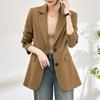 Nanyou Women's Versatile Slimming Suit Jacket - High-Quality, Casual and Professional.