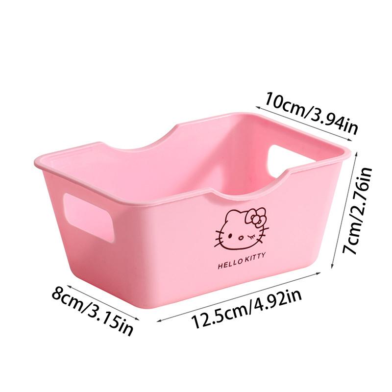 Милые многофункциональные настольные ящики для хранения Hello Kitty, вместительные канцелярские ящики для хранения, всякая всячина, органайзер для косметики, подарки