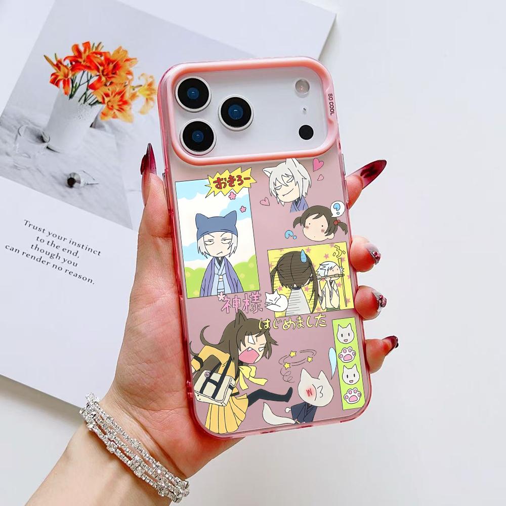 Чехол для телефона с аниме K-Kamisama Kiss для iPhone 17 16 15 14 13 12 11 Pro Max Air Матовый Лазерный Аврора Ударопрочный Funda