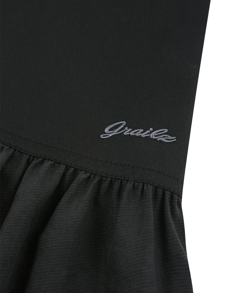 Grails Layered Puff Skirt [Black]