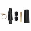 Alomejor Tenor Saxophone Mouthpiece Set, Cap, Reed, Buckle, Pads, Instrument Parts, Saxophone Accessories