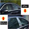 Для Mercedes Benz W221 S-Class S300L S350L S400L S500L S600L 2008-2013 автомобильные аксессуары, накладка на окно, алюминий