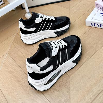 Xiyin тенденция усиление папиной обуви маленькие белые туфли модные 2025 весна новые спортивные и повседневные туфли женские J620