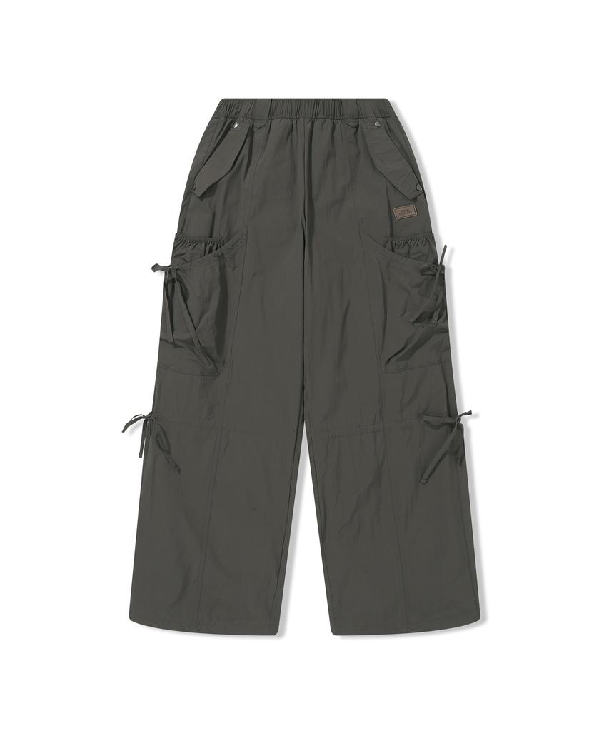 BBC EARTH Women'S Warm Fit String Pants Khaki