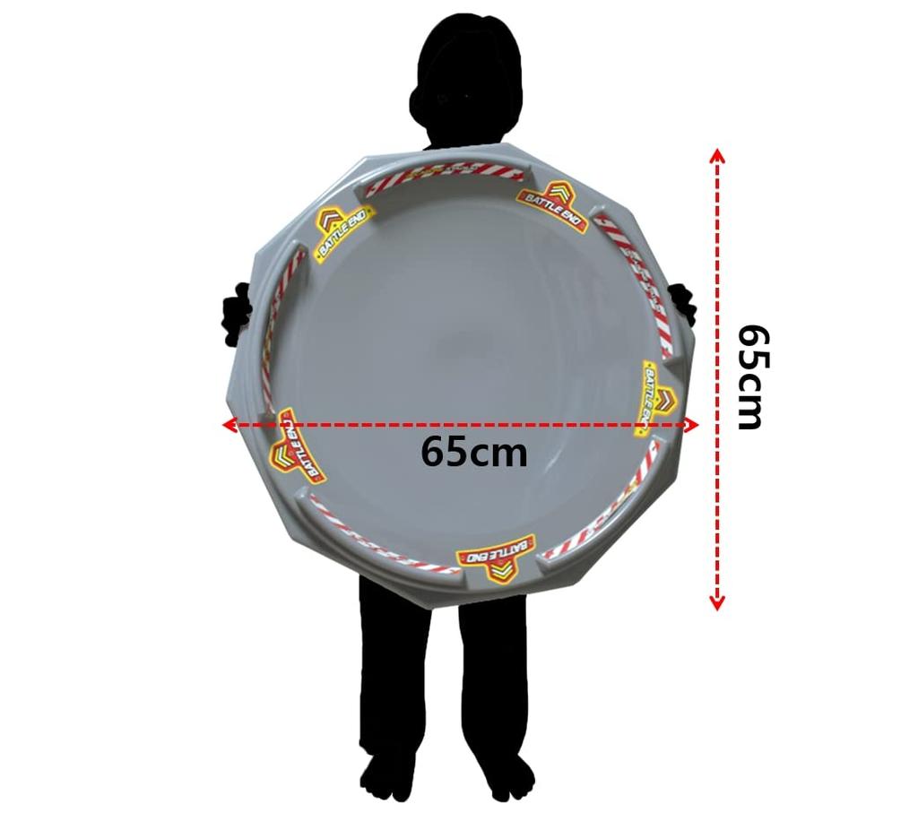 TOYMECA Десятиугольный стадион, Супербольшая арена, 65см x 65см x 8см (4-6 игроков)