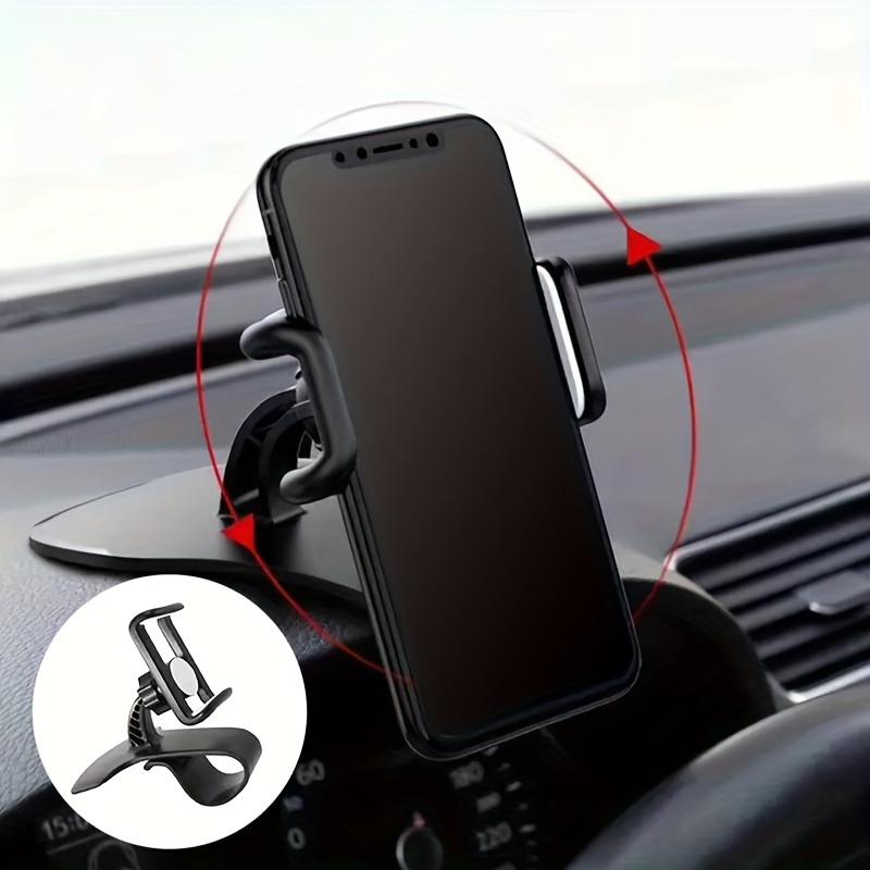 Dashboard Car Mobile Phone Holder Buckle Type In-car Clip Rotary Navigation Mobile Phone Holder