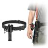 Fishing Rod Holder Belt Snap-on Adjustable Hook with Lock Portable Fishing Gear Outdoor Fishing Rod Belt Holder Of Waist Support