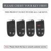 For Jeep For Jeep Grand Cherokee WK2 KL Wrangler JK JL MP Patriot Renegade Commander Compass Zinc Alloy Leather Car Key Case
