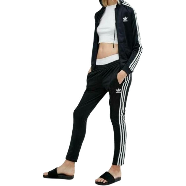 adidas Оригинальные Повседневные Брюки Женские Черные AY8119
