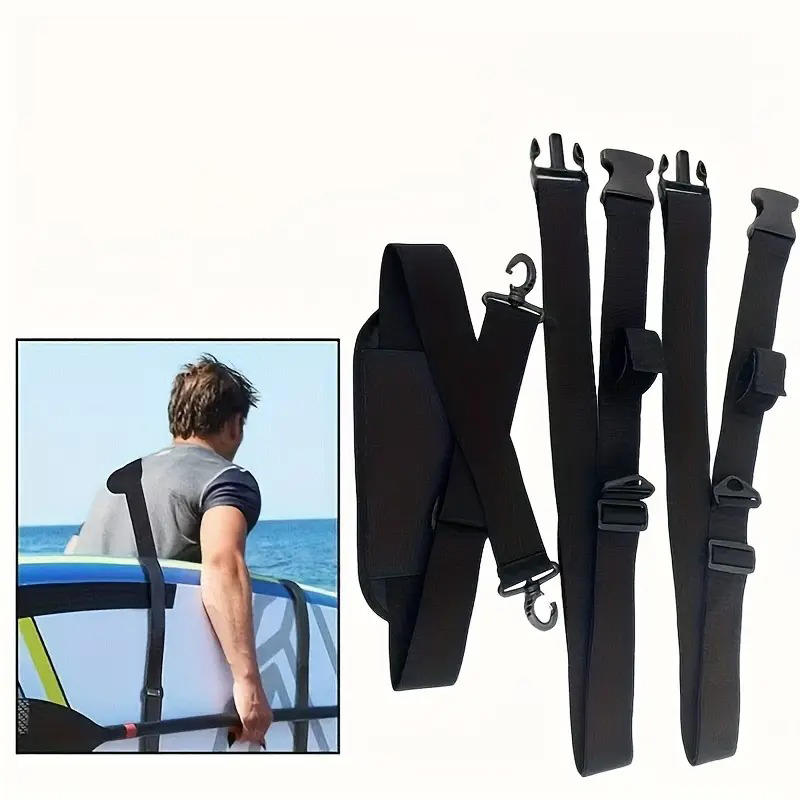 Outdoor Adjustable Surfboard Shoulder Strap, Multi-functional Binding Strap, Fixed Shoulder Strap, Kayak Shoulder Strap
