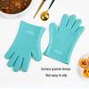 Силиконовые термостойкие нескользящие кухонные рукавицы - Теплоизоляция для безопасной выпечки