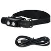 Takagi EARTH MAN Rechargeable LED Headlight USB Rechargeable USB Cable Included 1 Lighting Mode Switch Fall Prevention Silicone Band Dustproof