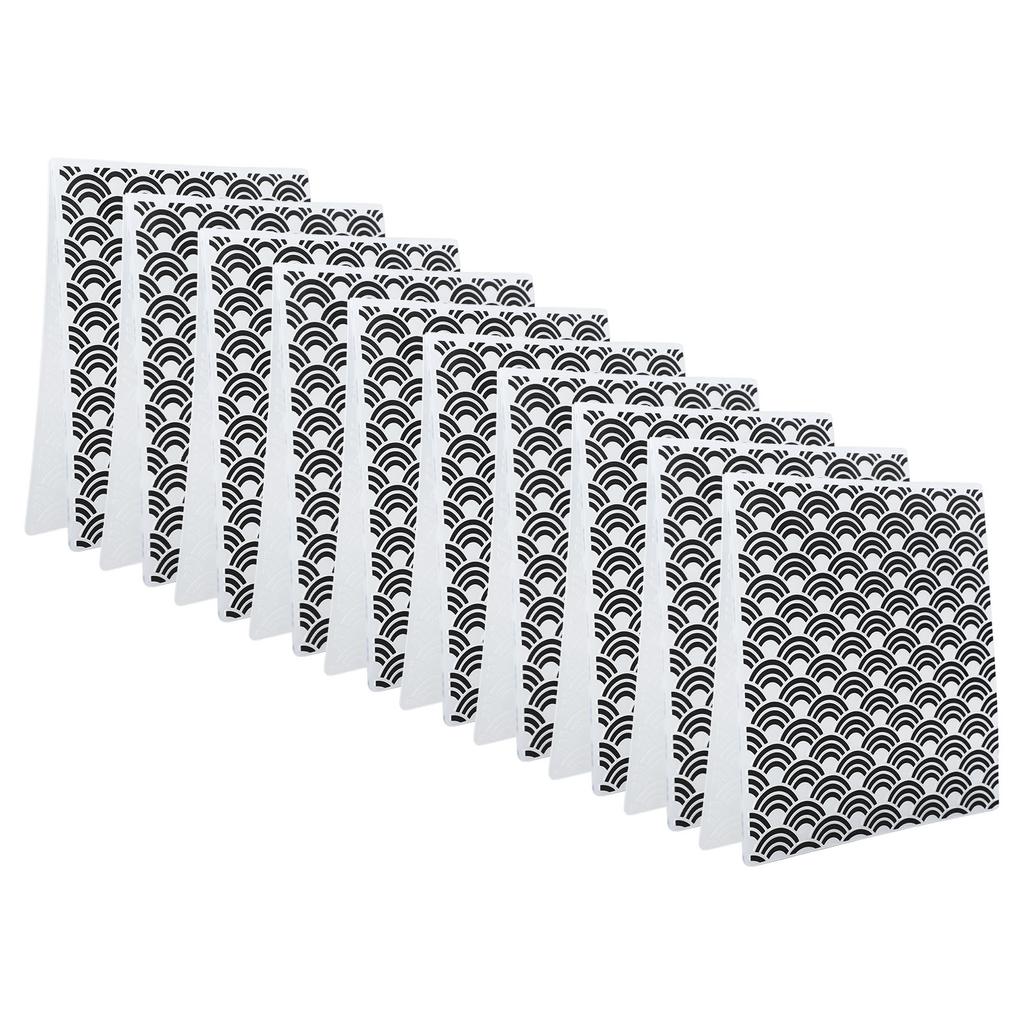 10 шт. прозрачных штампов, изысканные декоративные многоразовые арочные узоры, прозрачные штампы для изготовления открыток