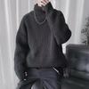 Men’s Thick Warm Knitted Turtleneck Sweater - Autumn/Winter Trendy Lazy Style