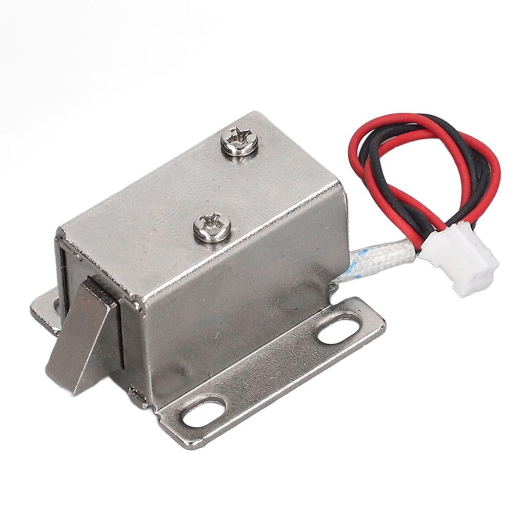 2A DC Micro Electromagnetic Lock Cabinet Door Drawer Electric Release Assembly Safety Lock DC12V