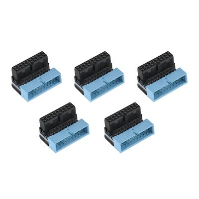 5шт. 90-градусный угловой разъем USB 3.0 19-контактный для внутренней материнской платы