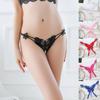 Women Sexy Underwear LaceTransparent Panties Thongs G String Pearl Sexy Lingerie