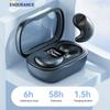 Невидимые мини-наушники для сна TWS, беспроводные наушники Bluetooth 5,3, IPX5, водонепроницаемые наушники с шумоподавлением, спортивные гарнитуры