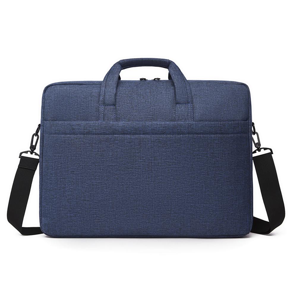Сумка для ноутбука через плечо, совместимая с 15-дюймовым ноутбуком, чехол для переноски большой емкости с ремнями и ручкой
